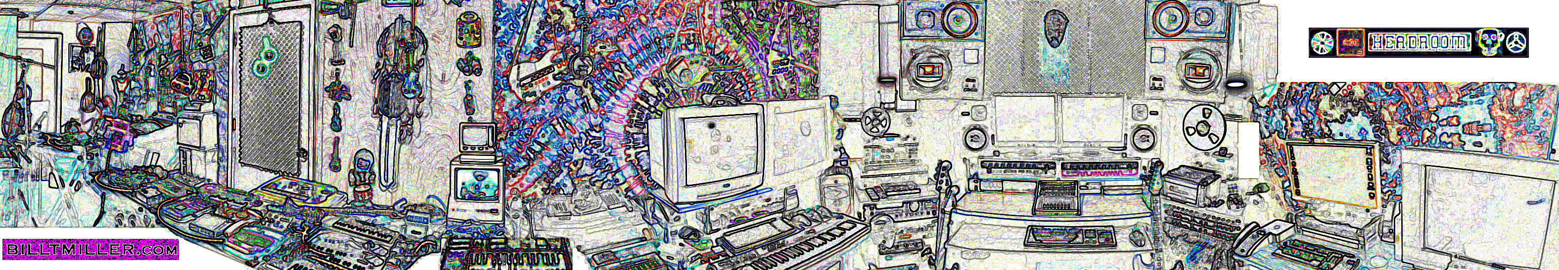 360 Panoramic of HEADROOM STUDIOS by Bill T Miller
