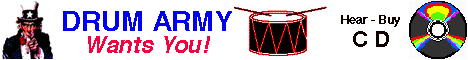 Drum Army - Wants You CD!