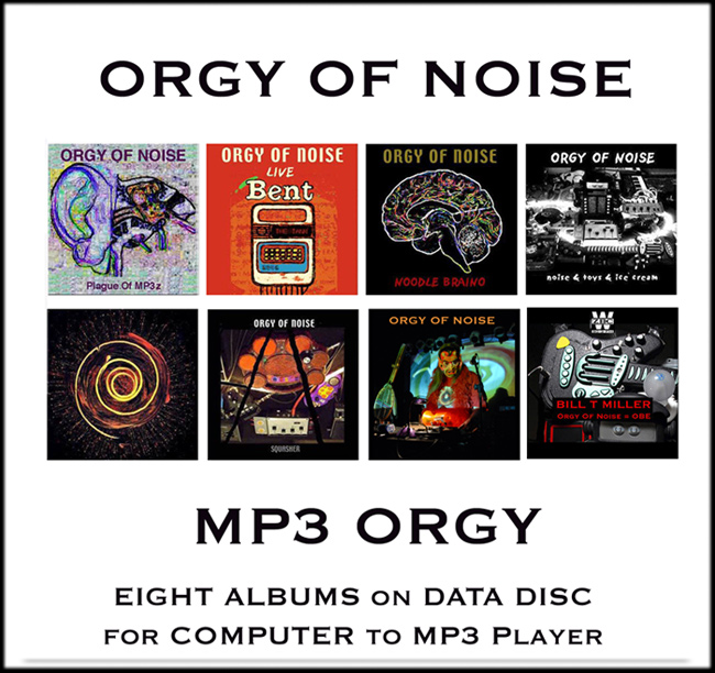 ORGY OF NOISE - MP3 ORGY DISC